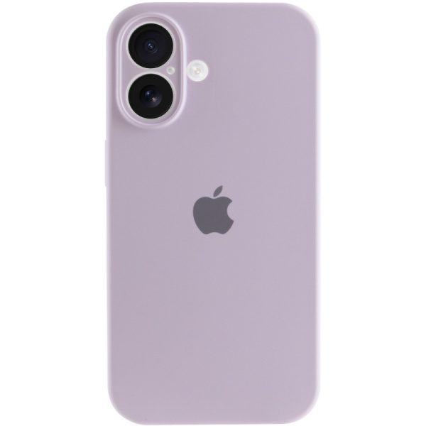 Чохол для iPhone 16 Plus Фіолетовий Silicone Case Full Camera Protective - Зображення 5