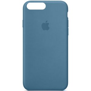 Чохол для iPhone 7 plus / 8 plus Синій Silicone Case Full Protective