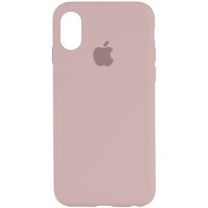 Чохол для iPhone XR Рожевий Silicone Case Full Protective