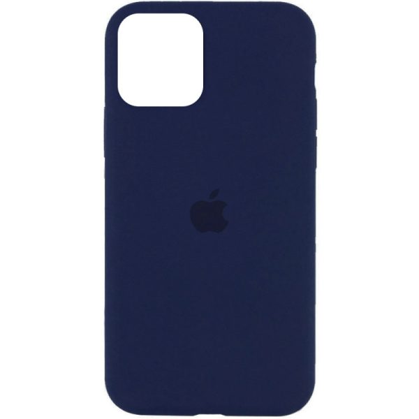 Чохол для iPhone 11 Pro Синій Silicone Case Full Protective