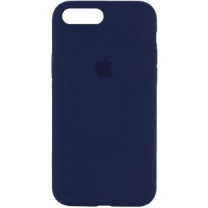 Чохол для iPhone 7 plus / 8 plus Синій Silicone Case Full Protective