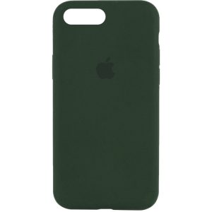 Чохол для iPhone 7 plus / 8 plus Зелений Silicone Case Full Protective