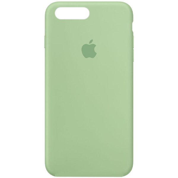 Чохол для iPhone 7 plus / 8 plus Зелений Silicone Case Full Protective