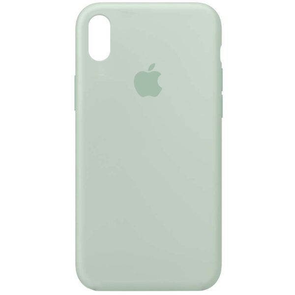 Чохол для iPhone XR Бірюзовий Silicone Case Full Protective