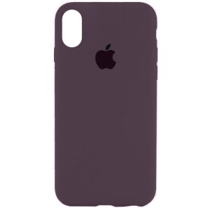 Чохол для iPhone XR Фіолетовий Silicone Case Full Protective