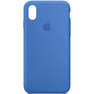 Чохол для iPhone XR Синій Silicone Case Full Protective