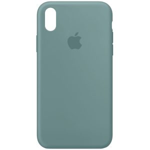 Чохол для iPhone XR Зелений Silicone Case Full Protective
