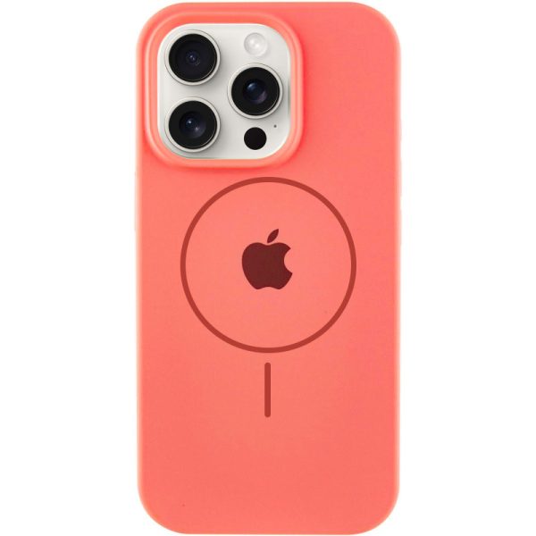 Чохол для iPhone 11 Pro Кавуновий Silicone Case Full Protective with MagSafe