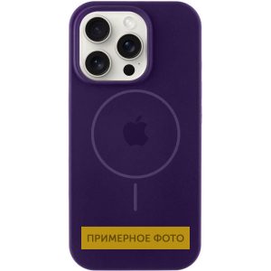 Чохол для iPhone 16 Plus Фіолетовий Silicone Case Full Protective with MagSafe
