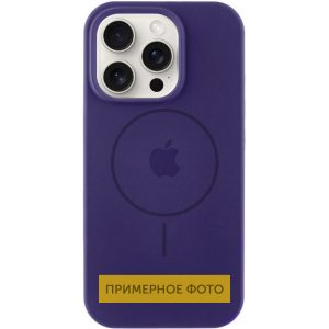 Чохол для iPhone 16 Plus Фіолетовий Silicone Case Full Protective with MagSafe