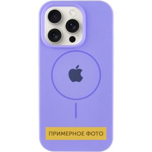 Чохол для iPhone 16 Plus Фіолетовий Silicone Case Full Protective with MagSafe
