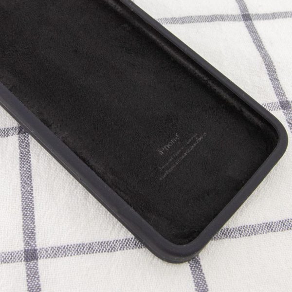 Чохол для iPhone 7 plus / 8 plus Чорний Silicone Case Square Full Camera Protective - Зображення 3