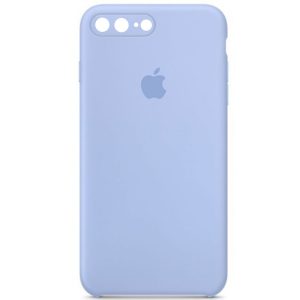 Чохол для iPhone 7 plus / 8 plus Блакитний Silicone Case Square Full Camera Protective