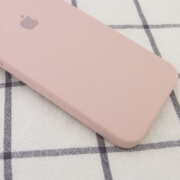 Чохол для iPhone 7 plus / 8 plus Рожевий Silicone Case Square Full Camera Protective - Зображення 2
