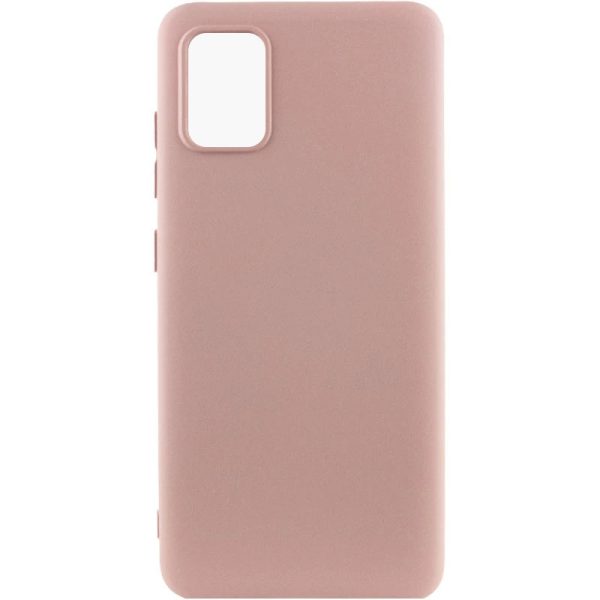 Чохол для Samsung Galaxy A31 Рожевий Silicone Cover Lakshmi