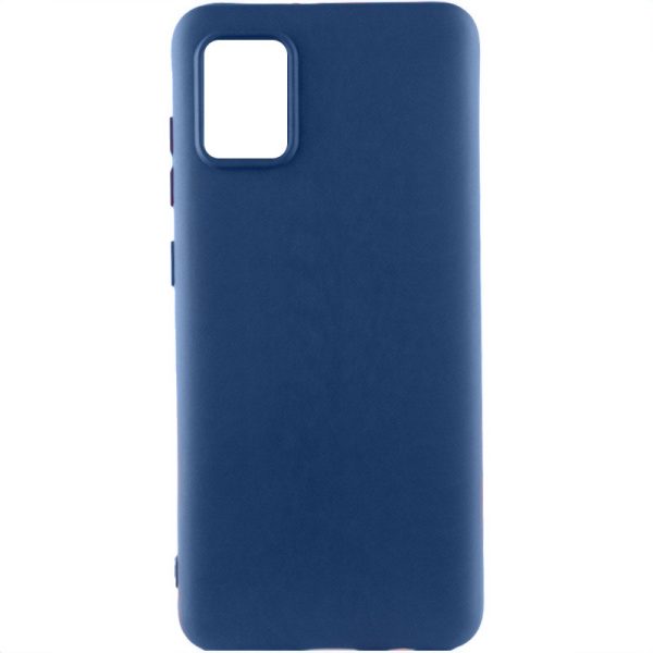 Чохол для Samsung Galaxy A31 Синій Silicone Cover Lakshmi