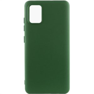 Чохол для Samsung Galaxy A31 Зелений Silicone Cover Lakshmi