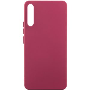 Чохол для Samsung Galaxy A50 (A505F) / A50s / A30s Бордовий Silicone Cover Lakshmi
