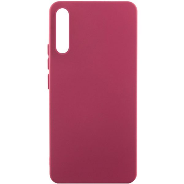 Чохол для Samsung Galaxy A50 (A505F) / A50s / A30s Бордовий Silicone Cover Lakshmi