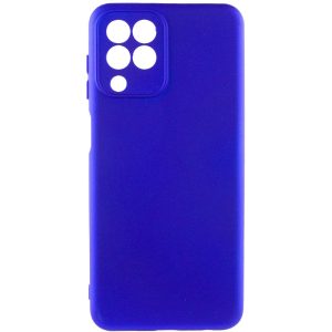 Чохол для Samsung Galaxy A12 Синій Silicone Cover Lakshmi Full Camera