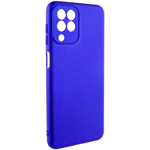 Чохол для Samsung Galaxy A12 Синій Silicone Cover Lakshmi Full Camera - Зображення 2