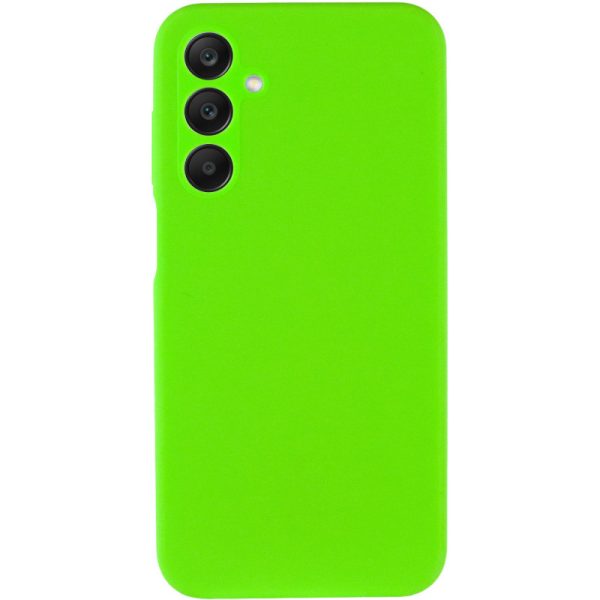 Чохол для Samsung Galaxy A25 5G Салатовий Silicone Cover Lakshmi Full Camera - Зображення 2