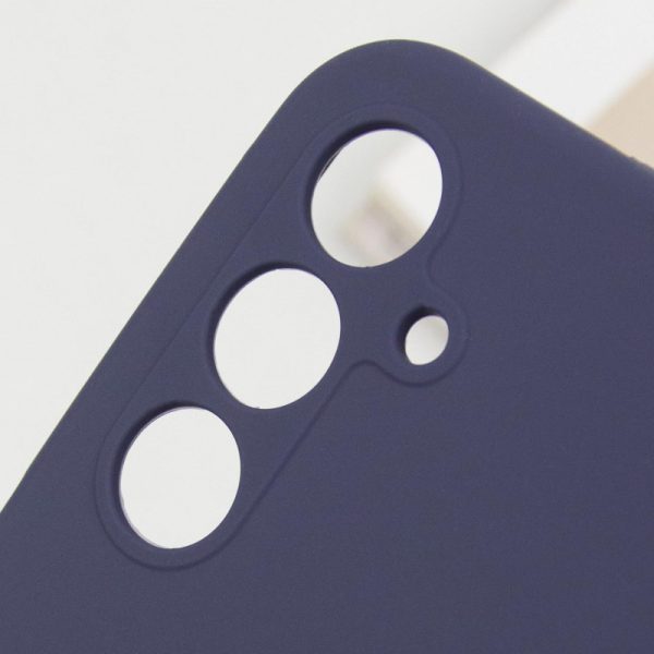 Чохол для Samsung Galaxy A25 5G Синій Silicone Cover Lakshmi Full Camera - Зображення 6