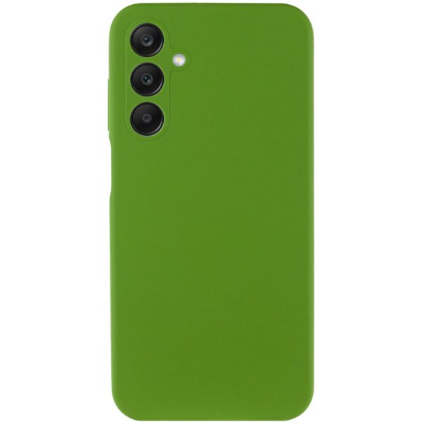 Чохол для Samsung Galaxy A25 5G Зелений Silicone Cover Lakshmi Full Camera - Зображення 2