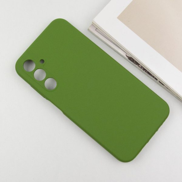 Чохол для Samsung Galaxy A25 5G Зелений Silicone Cover Lakshmi Full Camera - Зображення 3