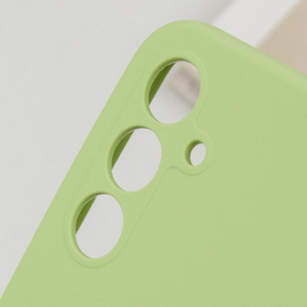 Чохол для Samsung Galaxy A25 5G Зелений Silicone Cover Lakshmi Full Camera - Зображення 6