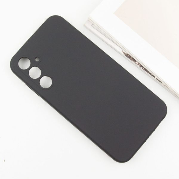Чохол для Samsung Galaxy A35 Чорний Silicone Cover Lakshmi Full Camera - Зображення 3