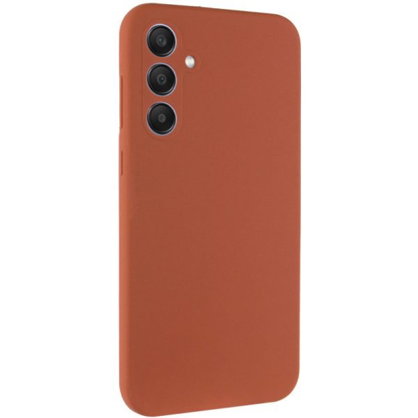 Чохол для Samsung Galaxy A35 Коричневий Silicone Cover Lakshmi Full Camera