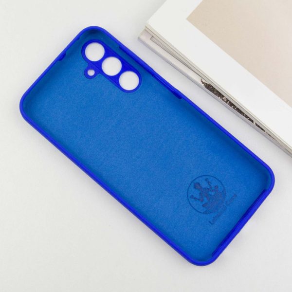 Чохол для Samsung Galaxy A35 Синій Silicone Cover Lakshmi Full Camera - Зображення 4