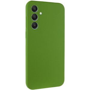Чохол для Samsung Galaxy A35 Зелений Silicone Cover Lakshmi Full Camera