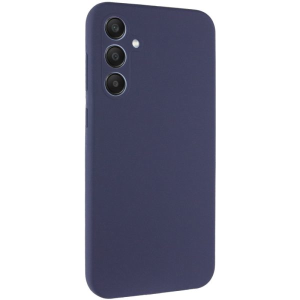 Чохол для Samsung Galaxy A55 Синій Silicone Cover Lakshmi Full Camera