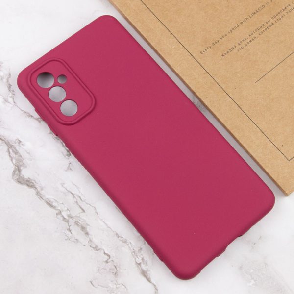 Чохол для Samsung Galaxy A56 5G Бордовий Silicone Cover Lakshmi Full Camera - Зображення 4