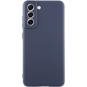 Чохол для Samsung Galaxy S21 FE Синій Silicone Cover Lakshmi Full Camera