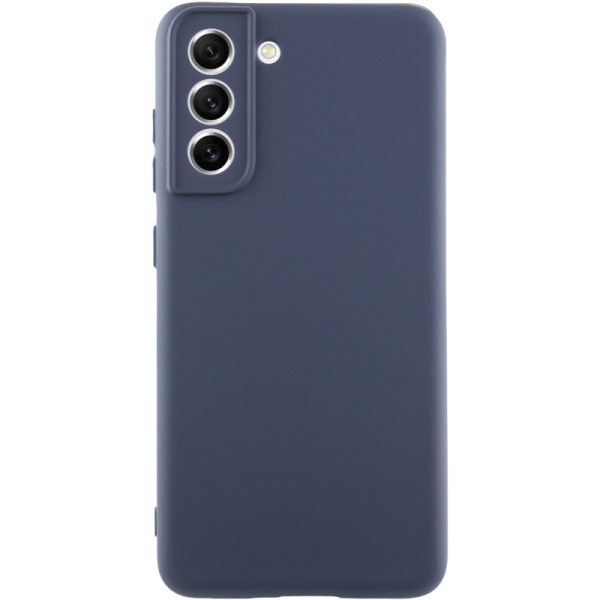 Чохол для Samsung Galaxy S21 FE Синій Silicone Cover Lakshmi Full Camera