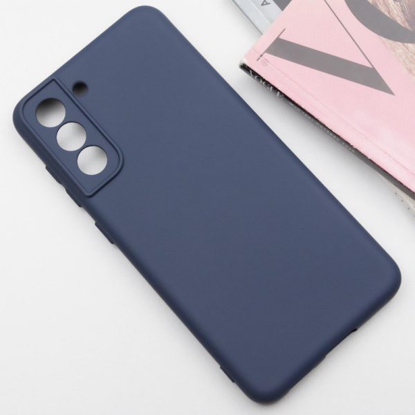 Чохол для Samsung Galaxy S21 FE Синій Silicone Cover Lakshmi Full Camera - Зображення 2
