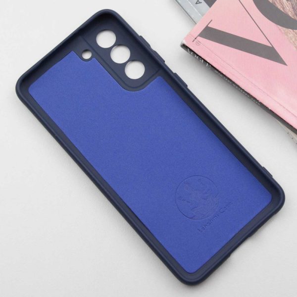Чохол для Samsung Galaxy S21 FE Синій Silicone Cover Lakshmi Full Camera - Зображення 3