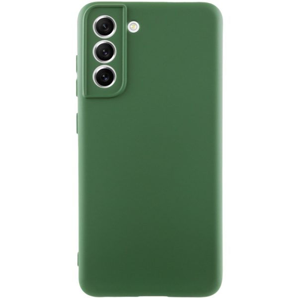 Чохол для Samsung Galaxy S21 FE Зелений Silicone Cover Lakshmi Full Camera