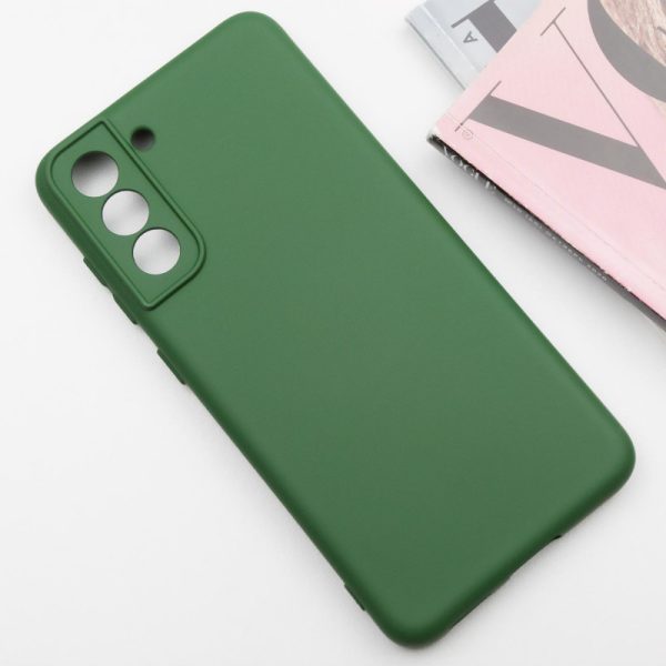 Чохол для Samsung Galaxy S21 FE Зелений Silicone Cover Lakshmi Full Camera - Зображення 2