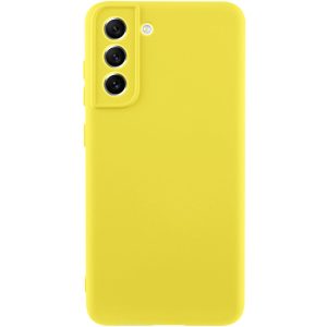 Чохол для Samsung Galaxy S21 FE Жовтий Silicone Cover Lakshmi Full Camera