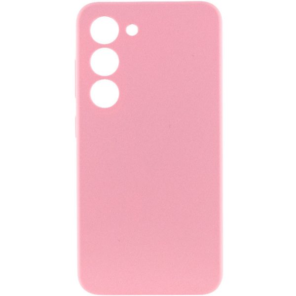 Чохол для Samsung Galaxy S23 Рожевий Silicone Cover Lakshmi Full Camera
