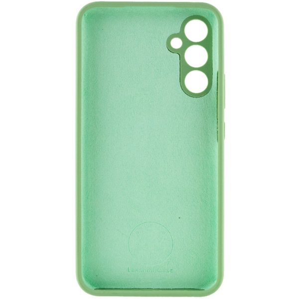 Чохол для Samsung Galaxy A35 М'ятний Silicone Cover Lakshmi Full Camera - Зображення 3
