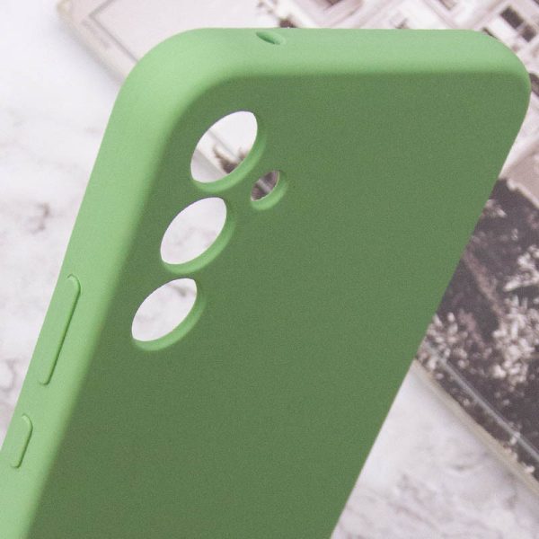 Чохол для Samsung Galaxy A35 М'ятний Silicone Cover Lakshmi Full Camera - Зображення 6