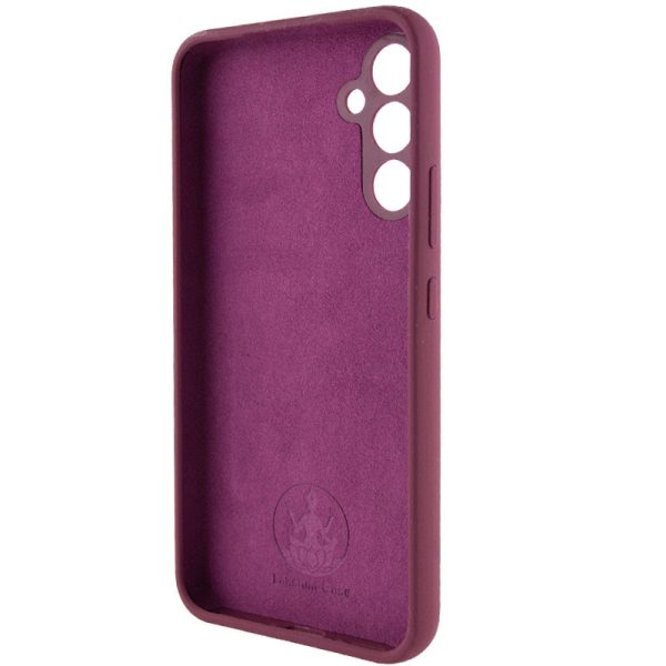 Чохол для Samsung Galaxy A56 5G Бордовий Silicone Cover Lakshmi Full Camera - Зображення 4