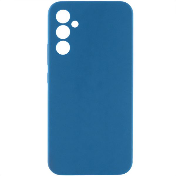 Чохол для Samsung Galaxy A56 5G Синій Silicone Cover Lakshmi Full Camera