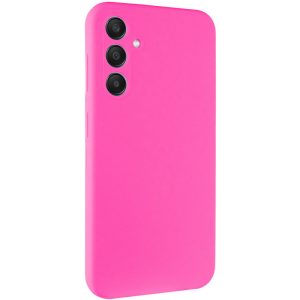 Чохол для Samsung Galaxy S24 FE Рожевий Silicone Cover Lakshmi Full Camera