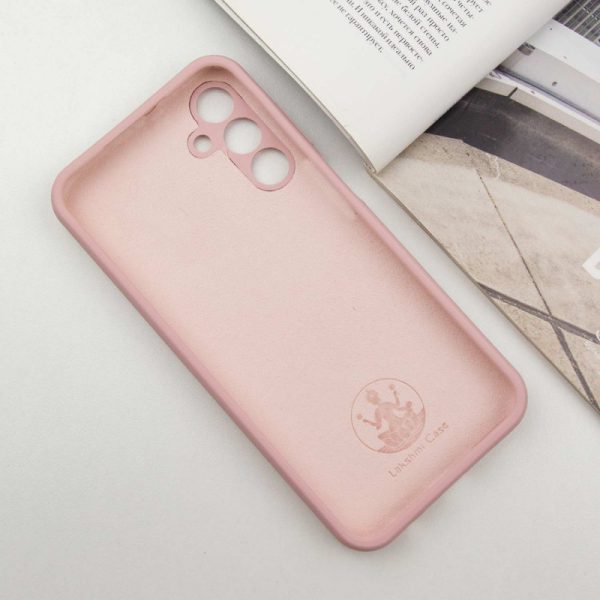 Чохол для Samsung Galaxy A36 Рожевий Silicone Cover Lakshmi Full Camera with Logo - Зображення 3
